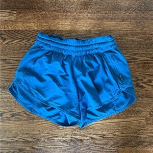Lululemon Athletica Vibrant Blue Athletic Shorts